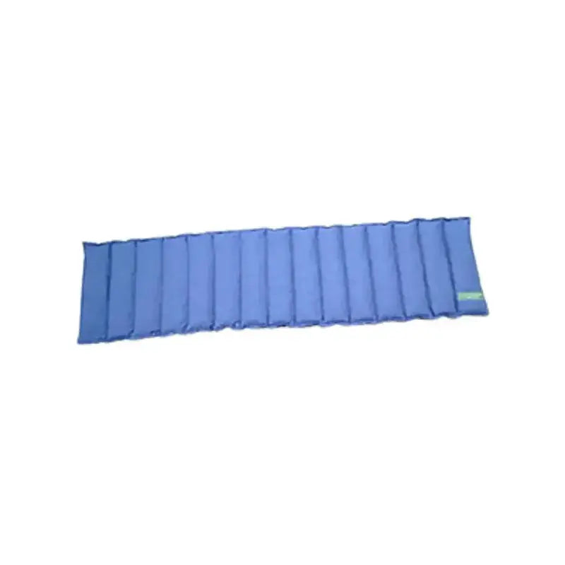 Dusky blue neck wheat bag flat lay