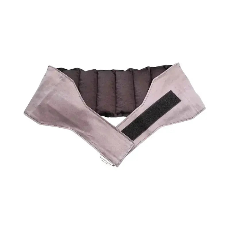 Grey waist wheat bag - velcro strap