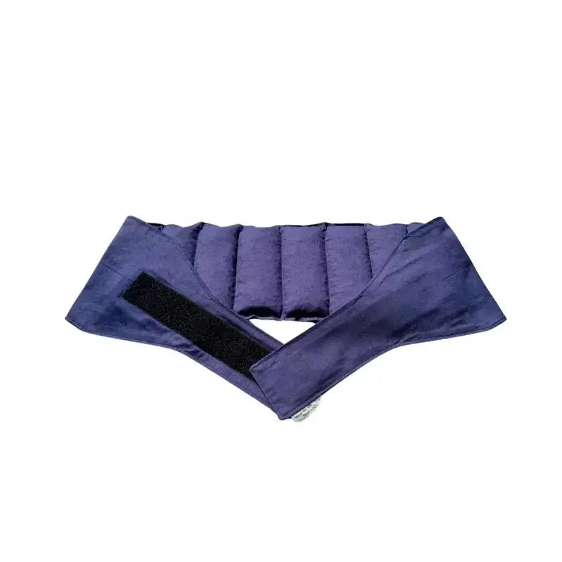 Navy waist wheat bag - velcro strap