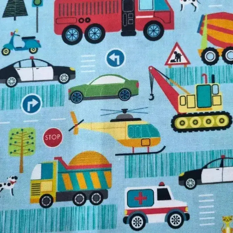 On the road fabric swatch