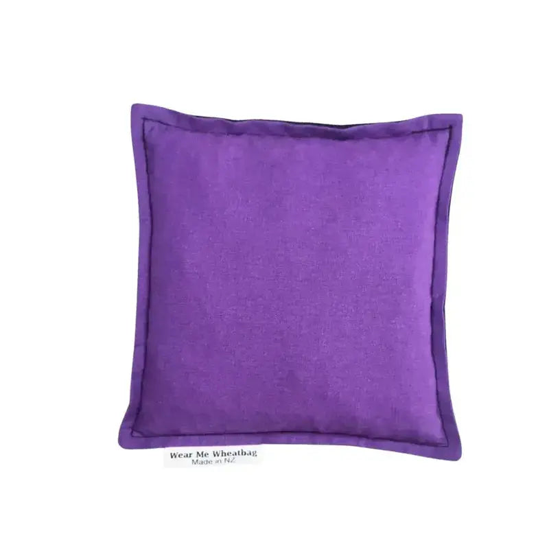 Purple ouchie wheat bag