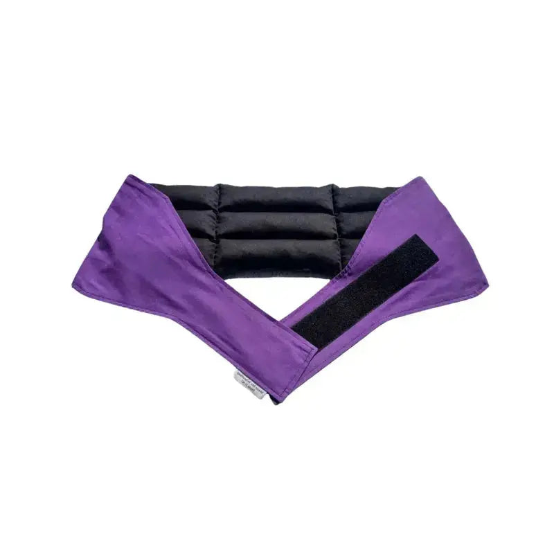Purple waist wheat bag - velcro strap
