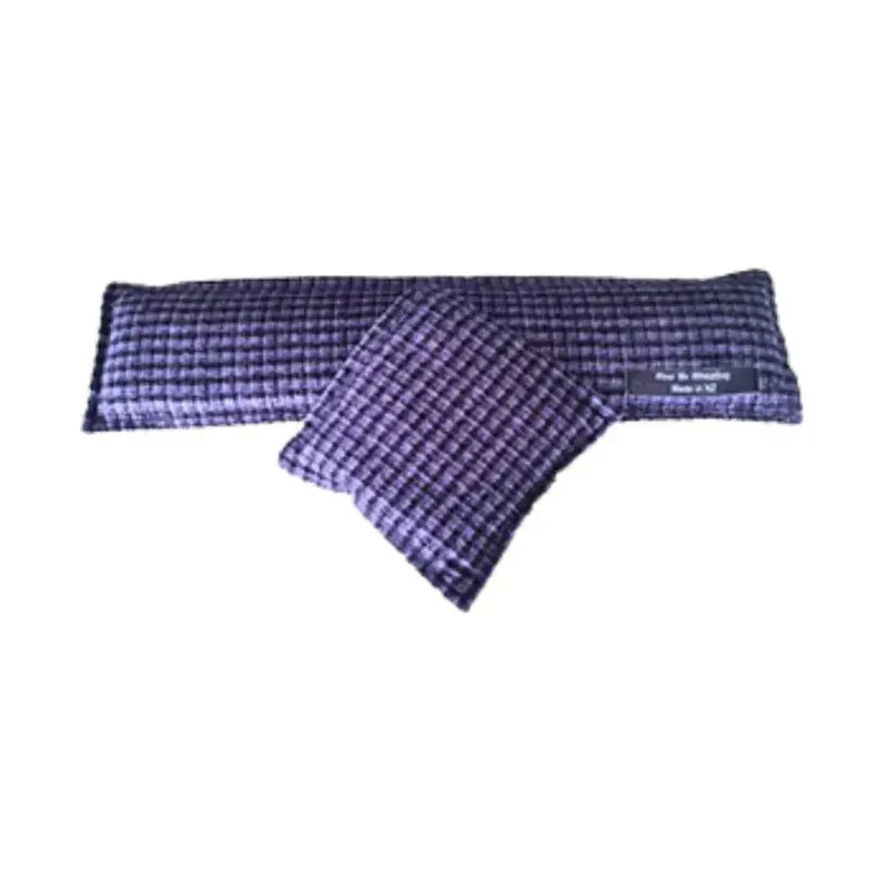 Purple flannel Wrist Rest and Mouse Pad wheat bags