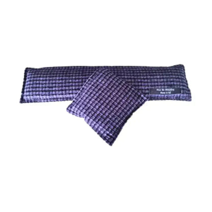 Purple flannel Wrist Rest and Mouse Pad wheat bags